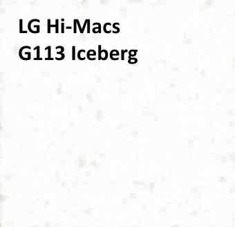 Акриловый камень LG Hi-Macs G113 Iceberg